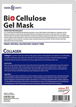 Masque Collagène Dear Derm Biocellulose - Coréen