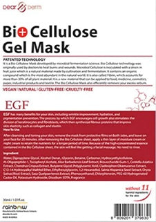 Masque EGF (Hydratant) Dear Derm Biocellulose - Coréen