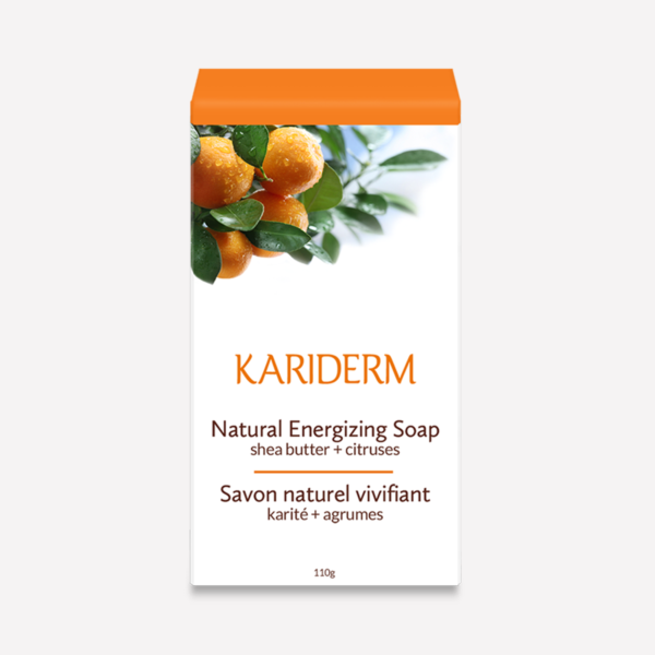 Savon Naturel Vivifiant - Karité - Agrumes