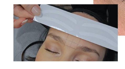 Ruban de formes pour sourcils