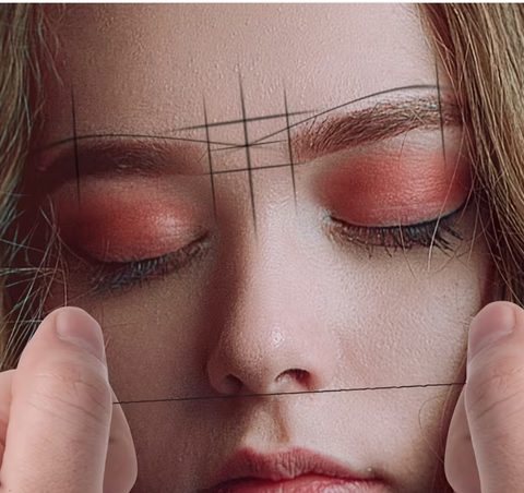 Fil encré / Brow or lip mapping