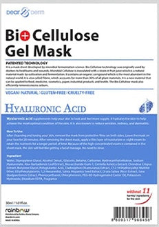 Masque Acide hyaluronique Dear Derm Biocellulose - Coréen